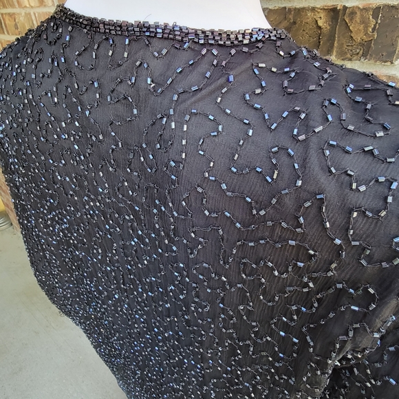 vintage ronni nicole skirt by Ouida and fully beaded formal jacket by JM… - Picture 9 of 13
